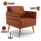 Kit 01 Namoradeira 02 Lugares E 01 Poltrona Mari Corano Pés P