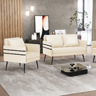 Kit 01 Namoradeira 02 Lugares E 01 Poltrona Mari Corino Pés P