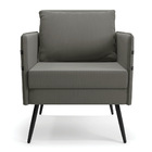 Kit 01 Namoradeira 02 Lugares E 01 Poltrona Mari Suede Pés Pa