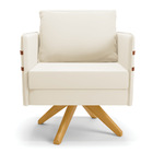 Kit 01 Namoradeira 02 Lugares E 01 Poltrona Mari Veludo Bege