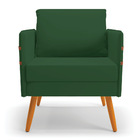 Kit 01 Namoradeira 02 Lugares E 01 Poltrona Mari Veludo Pés P