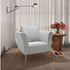 Kit 01 Namoradeira 02 Lugares E 01 Poltrona Marilia Linho Cin