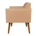 Kit 01 Namoradeira 02 Lugares E 01 Poltrona Marisa Suede Base