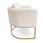 Kit 01 Namoradeira 02 Lugares E 01 Poltrona Paola Linho Base