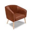 Kit 01 Namoradeira 02 Lugares E 01 Poltrona Stella Corano Noz