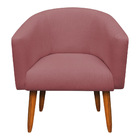 Kit 01 Namoradeira 02 Lugares E 01 Poltrona Stella Linho Whis