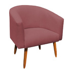 Kit 01 Namoradeira 02 Lugares E 01 Poltrona Stella Linho Whis