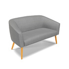 Kit 01 Namoradeira 02 Lugares E 01 Poltrona Stella Veludo Lux