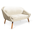 Kit 01 Namoradeira 02 Lugares E 02 Poltronas Giovana Acetinad