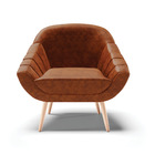 Kit 01 Namoradeira 02 Lugares E 02 Poltronas Giovana Corano N