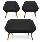 Kit 01 Namoradeira 02 Lugares E 02 Poltronas Giovana Corino C