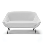 Kit 01 Namoradeira 02 Lugares E 02 Poltronas Giovana Linho Pé