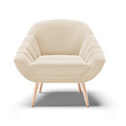 Kit 01 Namoradeira 02 Lugares E 02 Poltronas Giovana Suede Be