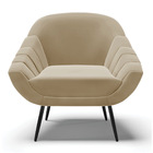 Kit 01 Namoradeira 02 Lugares E 02 Poltronas Giovana Suede Ma