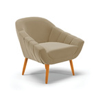 Kit 01 Namoradeira 02 Lugares E 02 Poltronas Giovana Suede Ma