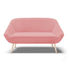 Kit 01 Namoradeira 02 Lugares E 02 Poltronas Giovana Suede Ro