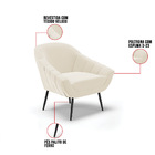 Kit 01 Namoradeira 02 Lugares E 02 Poltronas Giovana Veludo P