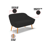 Kit 01 Namoradeira 02 Lugares E 02 Poltronas Giovana Veludo P