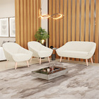 Kit 01 Namoradeira 02 Lugares E 02 Poltronas Giovana Veludo P