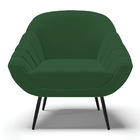 Kit 01 Namoradeira 02 Lugares E 02 Poltronas Giovana Veludo V