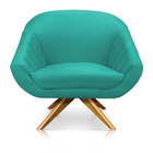 Kit 01 Namoradeira 02 Lugares E 02 Poltronas Giratória Giovan