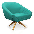 Kit 01 Namoradeira 02 Lugares E 02 Poltronas Giratória Giovan