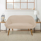 Kit 01 Namoradeira 02 Lugares E 02 Poltronas Giratória Giovan