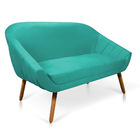 Kit 01 Namoradeira 02 Lugares E 02 Poltronas Giratória Giovan