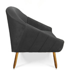 Kit 01 Namoradeira 02 Lugares E 02 Poltronas Giratória Giovan