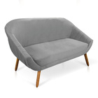 Kit 01 Namoradeira 02 Lugares E 02 Poltronas Giratória Giovan