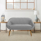 Kit 01 Namoradeira 02 Lugares E 02 Poltronas Giratória Giovan