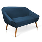 Kit 01 Namoradeira 02 Lugares E 02 Poltronas Giratória Giovan