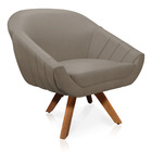 Kit 01 Namoradeira 02 Lugares E 02 Poltronas Giratória Giovan