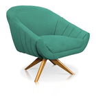 Kit 01 Namoradeira 02 Lugares E 02 Poltronas Giratória Giovan