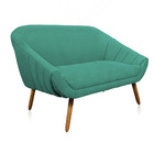 Kit 01 Namoradeira 02 Lugares E 02 Poltronas Giratória Giovan