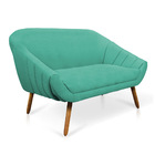 Kit 01 Namoradeira 02 Lugares E 02 Poltronas Giratória Giovan