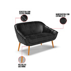 Kit 01 Namoradeira 02 Lugares E 02 Poltronas Giratória Giovan