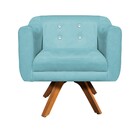 Kit 01 Namoradeira 02 Lugares E 02 Poltronas Giratória Julia