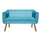 Kit 01 Namoradeira 02 Lugares E 02 Poltronas Giratória Julia