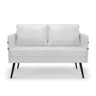 Kit 01 Namoradeira 02 Lugares E 02 Poltronas Mari Corano Pés