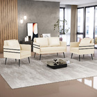 Kit 01 Namoradeira 02 Lugares E 02 Poltronas Mari Corino Bege