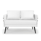 Kit 01 Namoradeira 02 Lugares E 02 Poltronas Mari Corino Pés