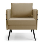 Kit 01 Namoradeira 02 Lugares E 02 Poltronas Mari Suede Pés P