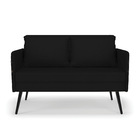 Kit 01 Namoradeira 02 Lugares E 02 Poltronas Mari Veludo Luxo