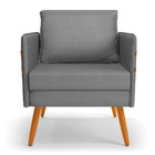 Kit 01 Namoradeira 02 Lugares E 02 Poltronas Mari Veludo Luxo