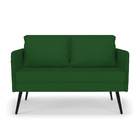 Kit 01 Namoradeira 02 Lugares E 02 Poltronas Mari Veludo Luxo