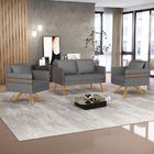 Kit 01 Namoradeira 02 Lugares E 02 Poltronas Mari Veludo Luxo