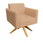 Kit 01 Namoradeira 02 Lugares E 02 Poltronas Marisa Suede Car