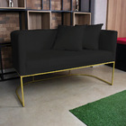 Kit 01 Namoradeira 02 Lugares E 02 Poltronas Paola Linho Base