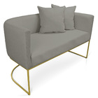 Kit 01 Namoradeira 02 Lugares E 02 Poltronas Paola Linho Graf